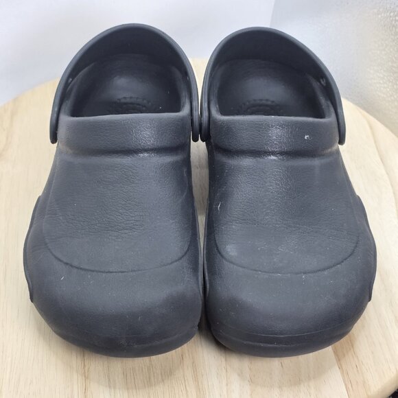 Womens Size 8 - Crocs Bistro Clogs Black Slip On Sandals Shoes - Picture 4 of 9